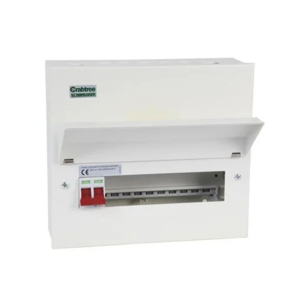 10 Way Consumer Unit Main Switch 100A