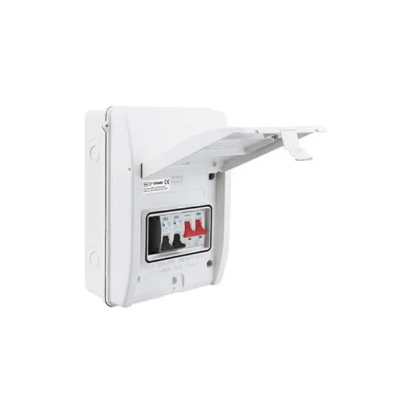 Enclosure Garage Kit 100A Main Switch 23 x 16 x 10cm White Gloss