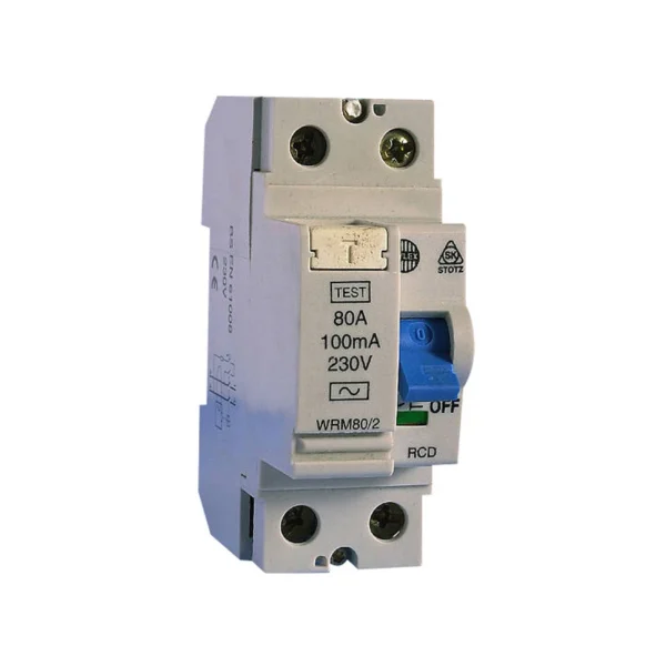 80A 100mA DP Type AC RCCB