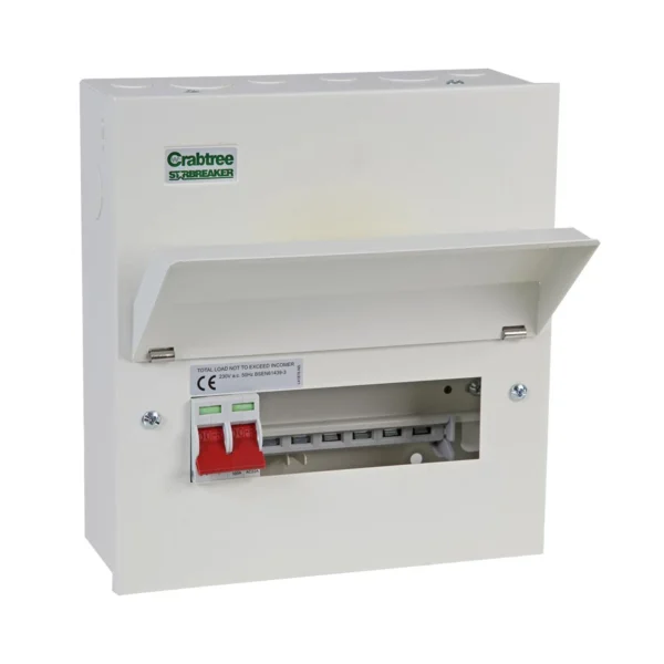 7 Way Consumer Unit Main Switch 100A