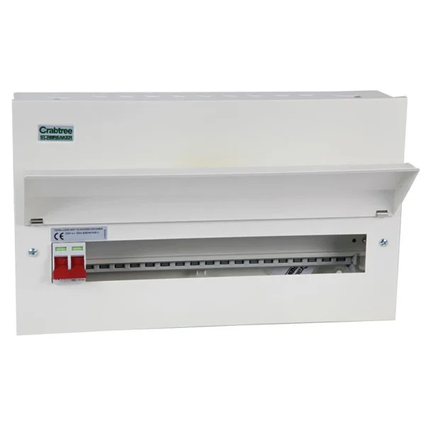 18 Way Consumer Unit Main Switch 100A