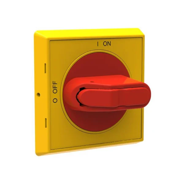 Handle Door Interlocked On Pos Yellow/Red Nema IP65 3 Padlocks