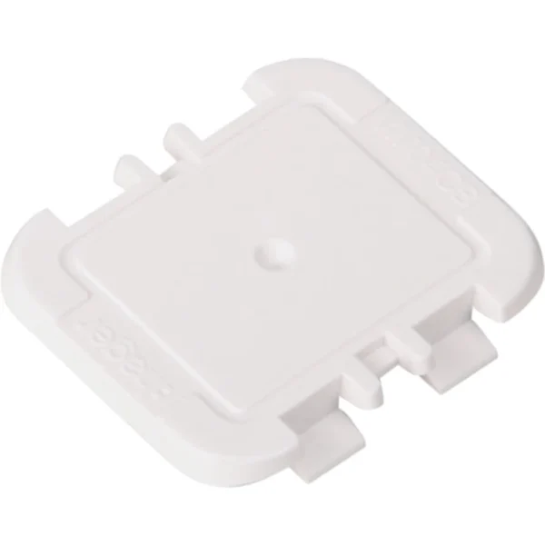 Plate Meter Tail Entry Closed 36X31mm White Pack Of 10