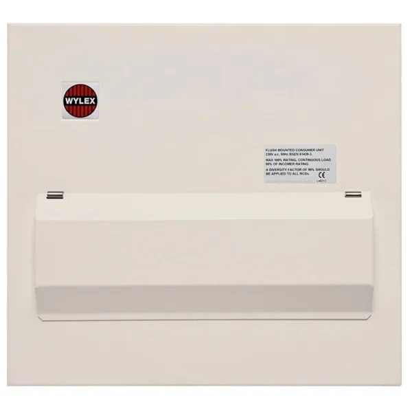 Consumer Unit Flush Lid Assembly, 13 Module