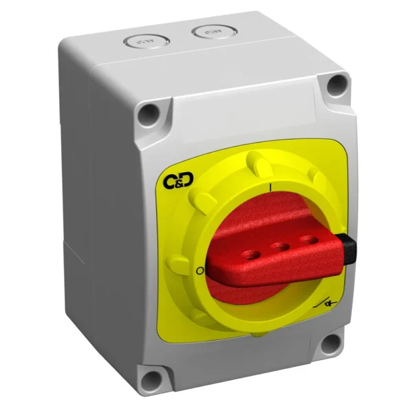 Switch Disconnector Isolator 3 P 25A 11Kw Ac23 Grey Mould Plastic IP6