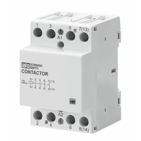 Contactor Modular 4P N/O Ac1 25A 400V