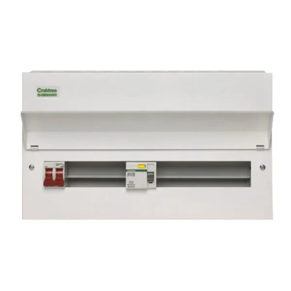 Consumer Unit 3+4 Way Split Load RCCB 63A Metal