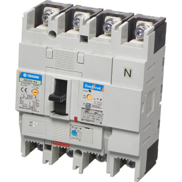 RCD Ze250-Nj 4P 160-250A 25Ka