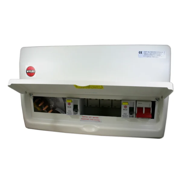 Consumer Unit 12Way High Integrity Knockoutsckouts Metal Cased