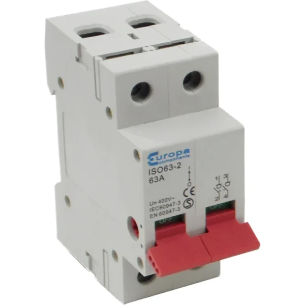 Isolator Mainswitch DP 63A