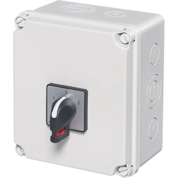 Changeover Switch DP Enclosed Ac-22 Insulated 40A