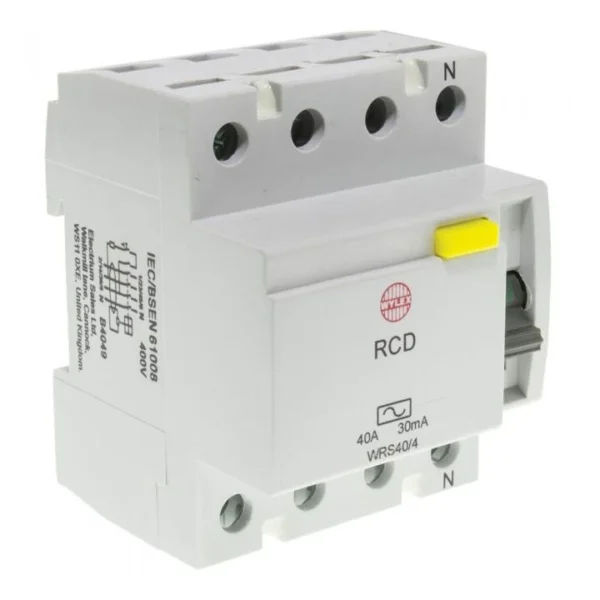 40A 30mA TYPE A 4P RCD